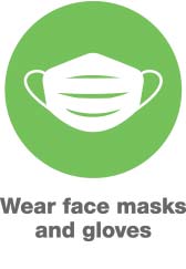 Image of a covid face mask